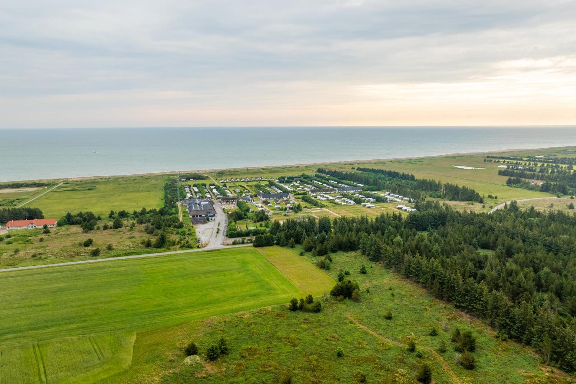 Klim Strand Camping&Cottages Fjerritslev Exteriör bild